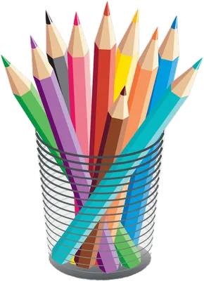 Цветные карандаши для детей картинки