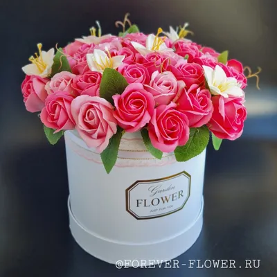 Шикарный букет из мыльных цветов. - Forever-Flower