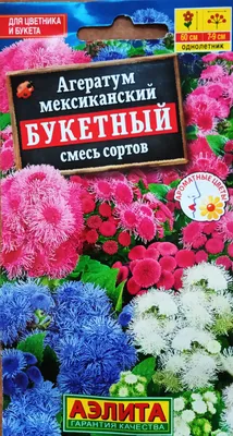 Семена Агератум мексиканский Букетный смесь, Одн - купить по выгодной цене  | Урожайка