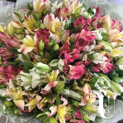 Альстромерии и розы заказать с доставкой в Челябинске - салон «Дари Цветы»