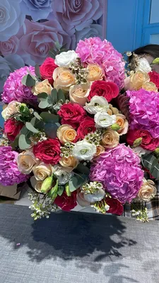 Фото букет Розы Цветы 1800x1200