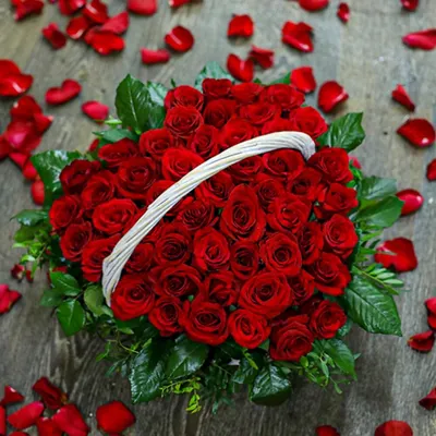 Букет "Люблю тебя" с доставкой в Москве — Фло-Алло.Ру, свежие цветы с  бесплатной доставкой