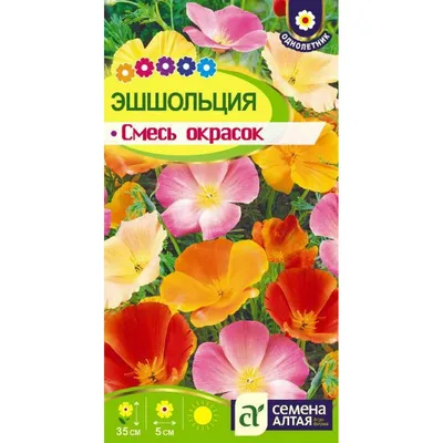 Цветы Эшшольция Абрикосовый шифон (0,05г) - купить по выгодным ценам в  Москве и с доставкой по России