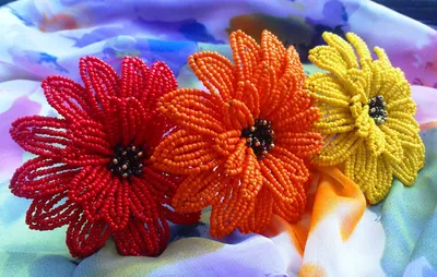 Пин от пользователя Janet McClain на доске beaded flowers | Цветы из бисера,  Бисерные цветы, Цветочные поделки
