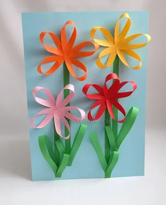 AWESOME FLOWER PAPER WITHOUT GLUE! - YouTube