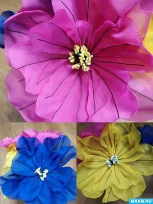 Купить Цветок из ткани "Лютик", 40 мм (1 шт.) по цене  ₽ - 7895-02