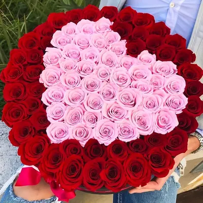 Красивый букет роз: торжественнее подарка не придумать! - 