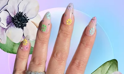 ❤ ВЕСЕННИЙ дизайн ногтей ❤ PATRISA NAIL ❤ рисуем ЦВЕТЫ на ногтях ❤ ПРОСТОЙ  дизайн ногтей ❤ - YouTube