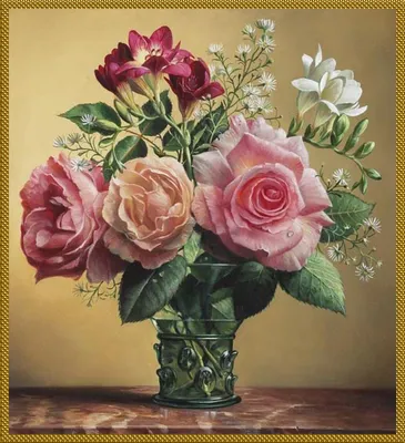Картинки цветы, нарисованные - обои 1920x1080, картинка №86644 | Цветочные  картины, Изображение подсолнуха, Покраска обоев