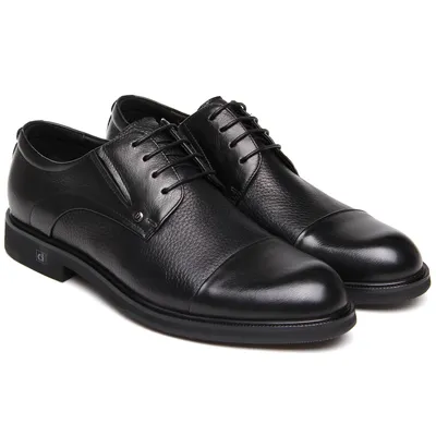 Туфли мужские оксфорды классические черные глянцевая кожа - купить по  выгодной цене в магазине Keyman
