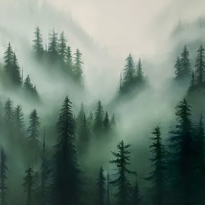 Туманный лес, в память об ушедшем лете... лес, туман, Фото, атмосферно,  Природа… #Природа Туманный лес… | Nature photography, Beautiful nature,  Beautiful landscapes