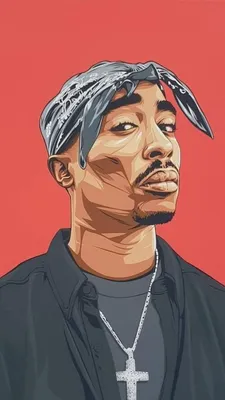 2pac иллюстрации Скачать обои | МобКубок