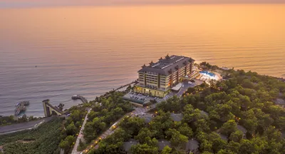 UTOPIA WORLD HOTEL 5*, Турция, Алания - «Великолепный отель Utopia World  Hotel 5* на вершине горы. 😱💥До море на лифте, до аквапарка - на лифте!🌺  Нереальные виды, горы,море.» | отзывы