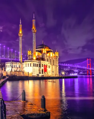 Обои свет, город, вечер, Стамбул, Турция, Turkey, Ayasofya, Собор Святой  Софии, İstanbul, Türkiye картинки на рабочий стол, раздел город - скачать