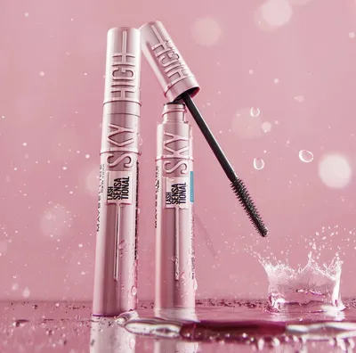 Maybelline New York Тушь для ресниц Lash Sensational Sky High, черная  удлиняющая объемная, цвет Black Чёрный - купить с доставкой по выгодным  ценам в интернет-магазине OZON (829379384)