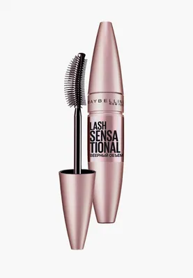 Тушь для ресниц Maybelline New York Lash Sensational, веерный объем,  черная, 9,5 мл, цвет: черный, MA010LWFKJ47 — купить в интернет-магазине  Lamoda