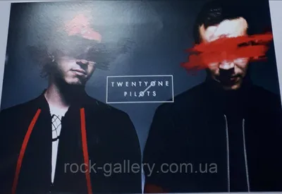 Плакат с муз. группой " Twenty One Pilots" (ID#783852403), цена: 30 ₴,  купить на 