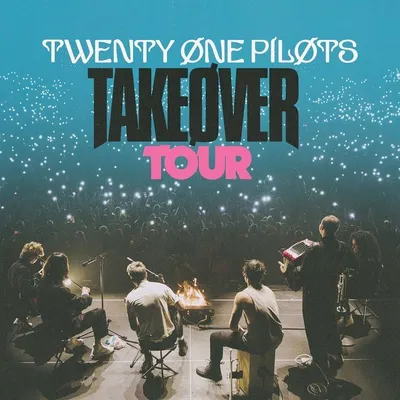 twenty one pilots takeover tour | Twenty one pilots poster, Twenty one  pilots albums, Twenty one pilots