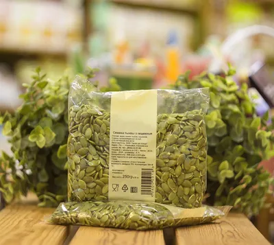 Купить семена тыквы очищенные 250г недорого в интернет-магазине "Зеленая  улица". Низкие цены и доставка по России