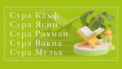 Сура аль Вакиа текст на русском, арабском. Читать для богатства