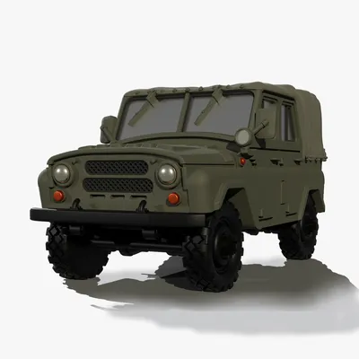 Free STL file UAZ 469 🚗・Model to download and 3D print・Cults