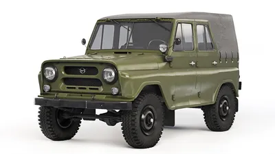 UAZ-469 All-terrain personal vehicle for spare parts | 