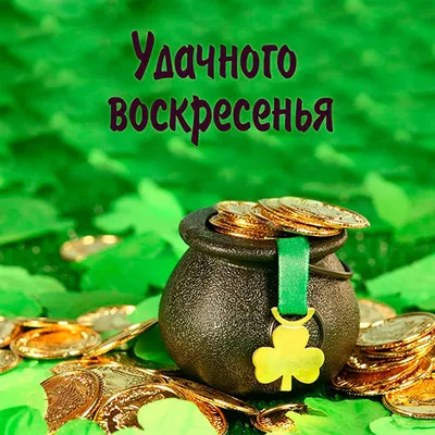 Картинка: Доброе утро! Удачного воскресенья!