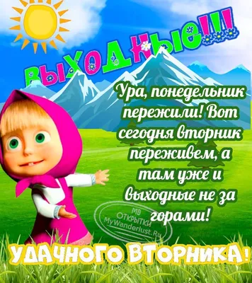 Удачного вторника картинки