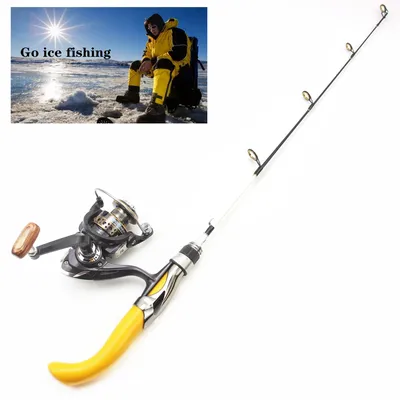 Купить Рыболовный набор, телескопическая удочка, мини + рыболовная катушка,  переносная для зимней рыбалки, удочка для детей и взрослых | Joom