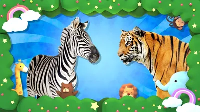 Печатная игра для детей 2-3 лет «Угадай животное»