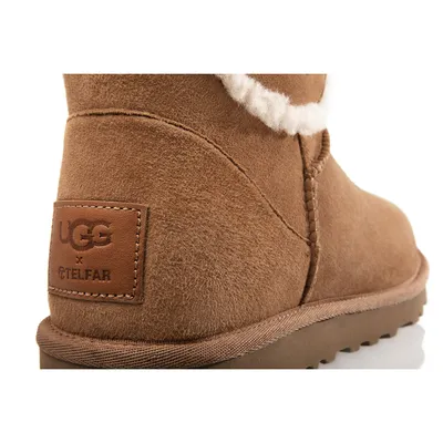 UGG Classic Mini II Ankle Boot Womens Boots Chestnut 1016222 CHE – Shoe  Palace