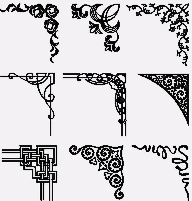угловые трафареты узоров по дереву для беседки - Мебель | Stencil crafts,  Flower stencil, Stencils