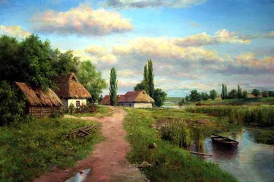 Украинский пейзаж. Купить картины в Украине.