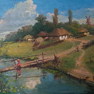 украина пейзаж фото пейзажи украины #yandeximages | Cottage painting,  Landscape paintings, Beautiful paintings