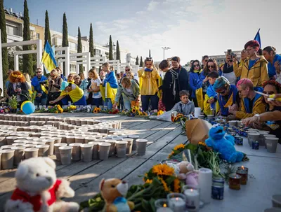 Над Балаклеей подняли украинский флаг (обновлено)