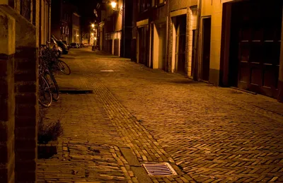 Улицы ночью картинки