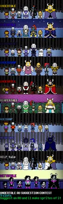 Undertale AU sprites | Undertale | Know Your Meme