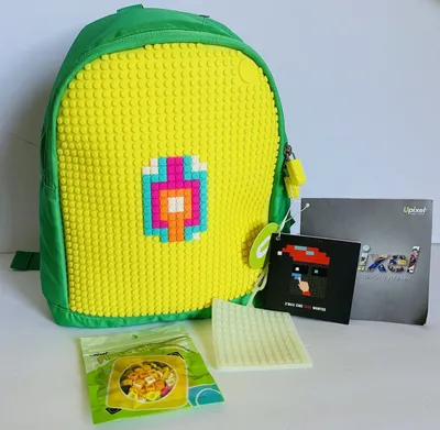 UPIXEL New With Tags Green/Yellow Mini Backpack Create Yourself Your  Character | eBay