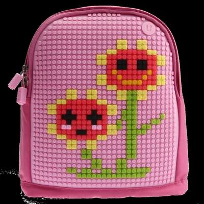 UPixel Pixel Kids Backpack Green - Wallets Brands