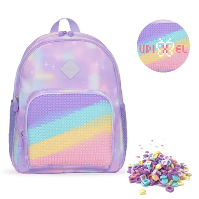 UPIXEL Futuristic Suger Kids DIY Backpack Girls Age 6-10 Elementary Sc –  Upixel