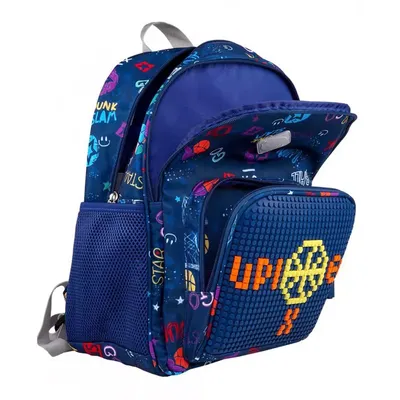 Upixel Classic - Backpack - DIY Pixel Art - Yellow : : Fashion