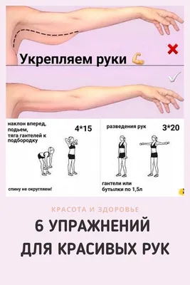 Упражнения для рук без гантелей 