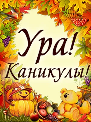 Ура, каникулы!