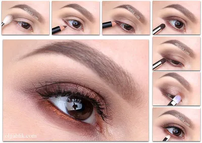 Самый простой макияж для начинающих: пошаговый фото-урок | Макияж для  начинающих, Макияж, Макияж глаз