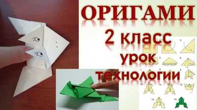 Оригами 2 класс урок технологии | Алиса Орлова | Дзен