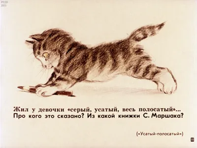 Usatyĭ polosatyĭ. Усатый полосатый - Historical Children's Literature  Collection - University of Washington Digital Collections