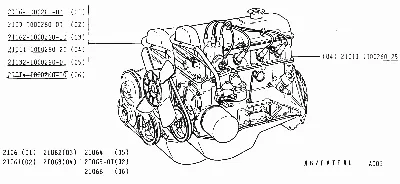 Устройство, неисправности и ремонт двигателя ВАЗ 2106: блок цилиндров,  поршни, как снять поддон