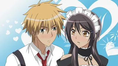 Скачать обои Ayuzawa Misaki, Kaichou wa Maid-sama!, Usui Takumi, Мисаки  Аюдзава, Такуми Усуе, Президент студсовета - горничная!, раздел прочее в  разрешении 600x1024