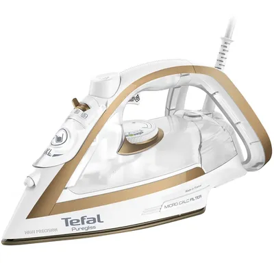 Утюг Tefal Virtuo FV1711E0 синий, белый, купить в Москве, цены в  интернет-магазинах на Мегамаркет