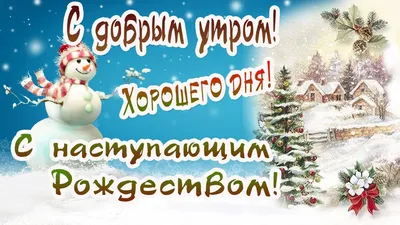 Пин от пользователя Маргарита Решта на доске Утро | Праздничные открытки,  Новогодние открытки, Поздравительные открытки